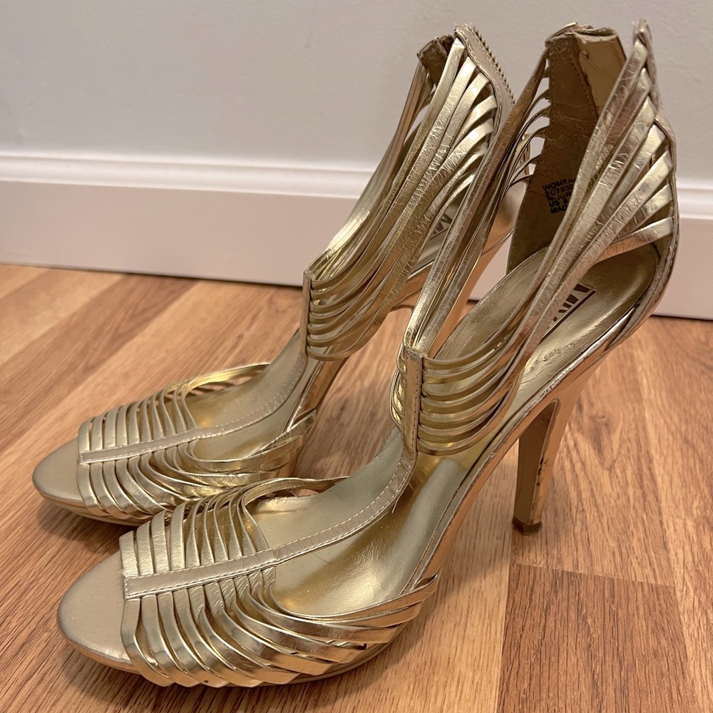 Mix No. 6 Gold Heels